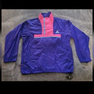 Vintage 90s Nike ACG Snowpatch Spire Windbreaker Shell Packable Anorak